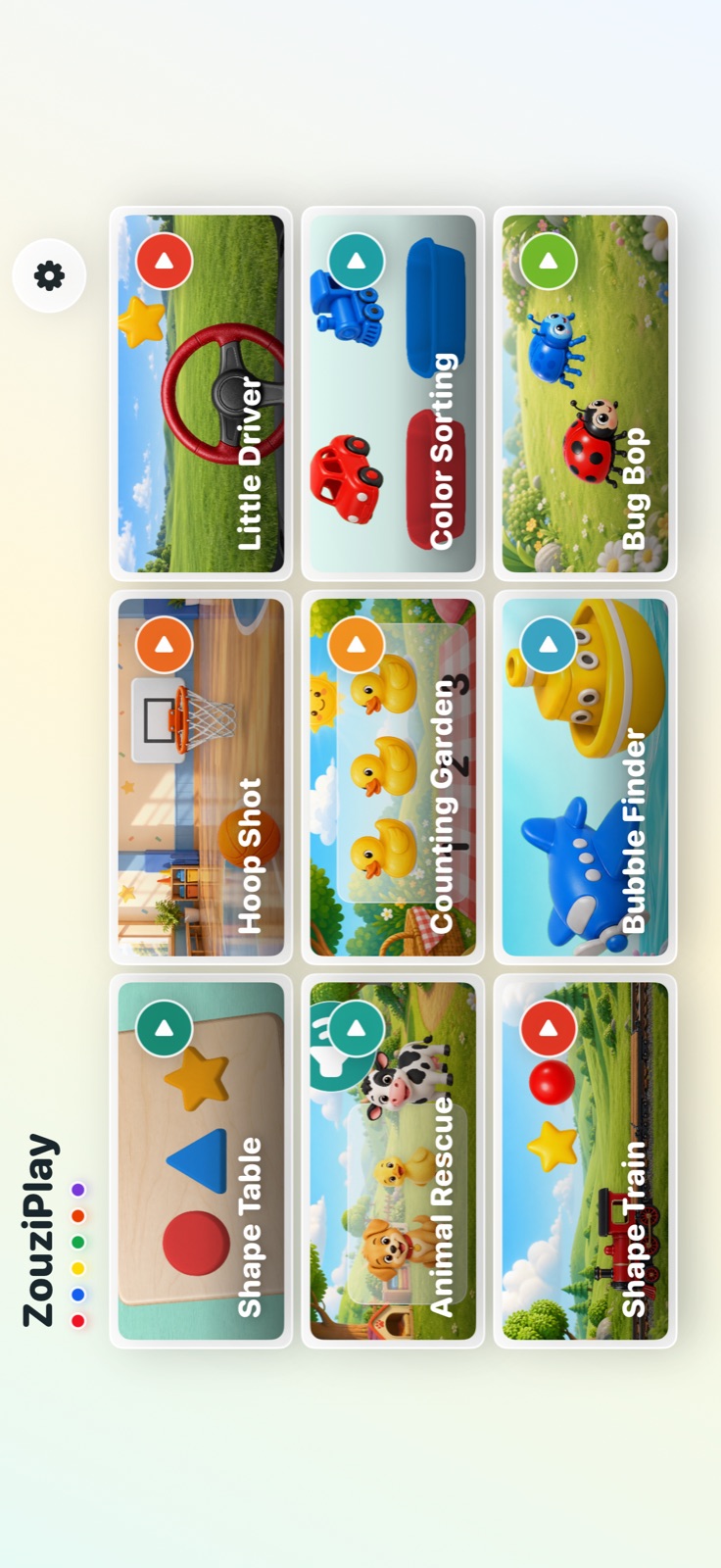 ZouziPlay’s nine games for learning and play